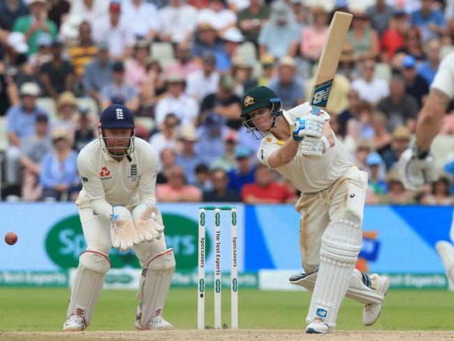 Steve Smith tormented England for a second time in the match on day four.