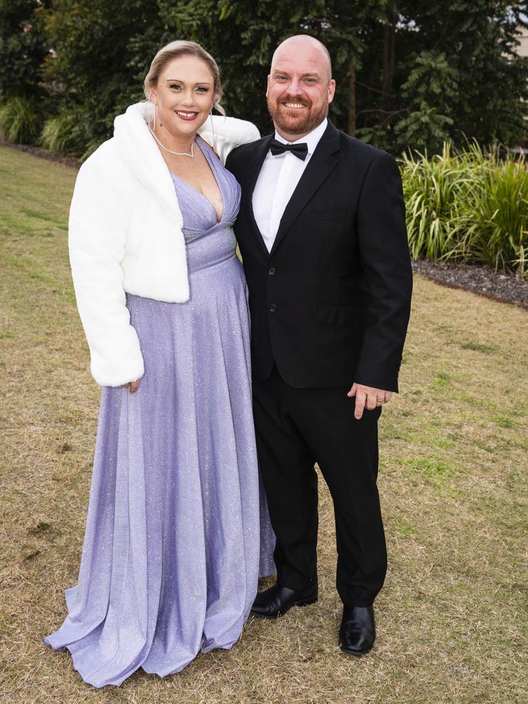 Sarah and Michael Naumann at the LifeFlight Toowoomba Gala at The Goods Shed, Saturday, May 6, 2023. Picture: Kevin Farmer