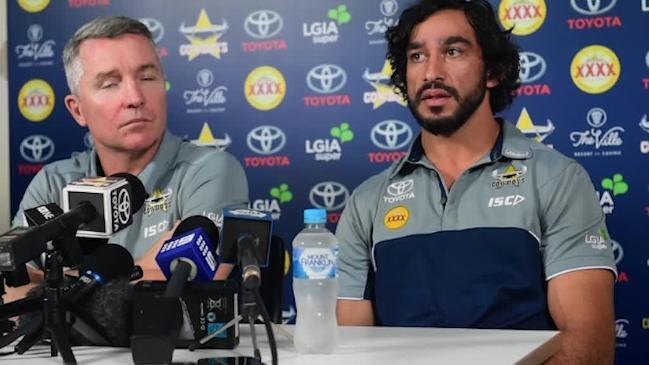 Johnathan Thurston on his injury