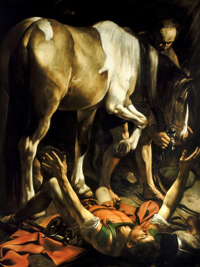 Conversion on the Road to Damascus, by Caravaggio.