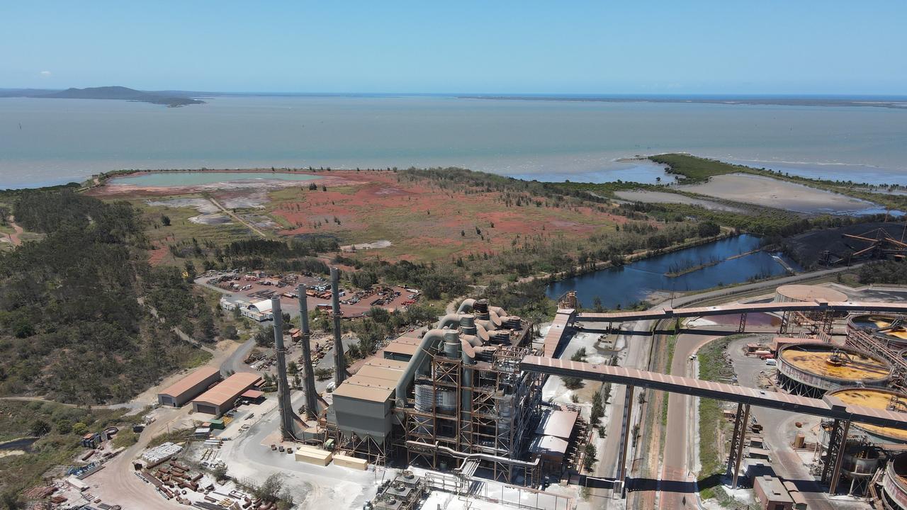 Queensland Alumina Limited Gladstone. Picture: DJI Mavic Air 2