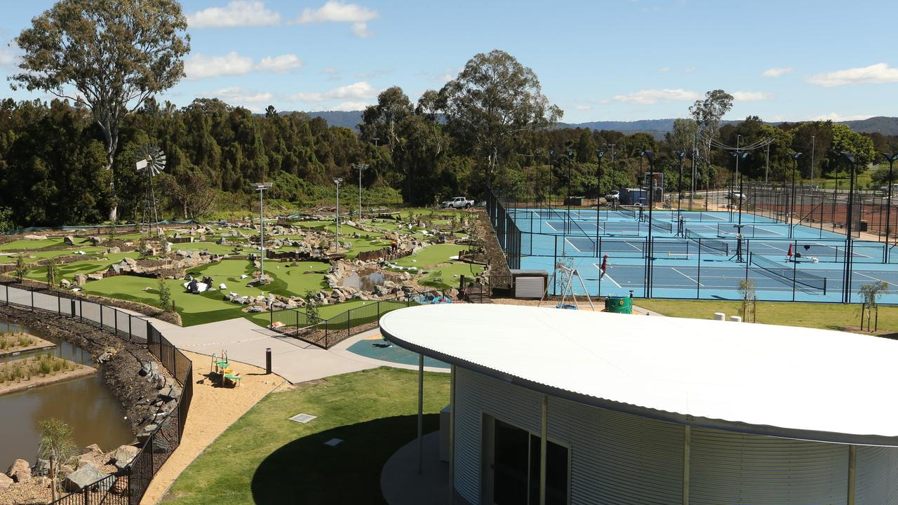 The KDV golf and tennis academy at Carrara. Picture: Glenn Hampson