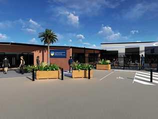 Artist impression for the Australian Industry Trade College campus in Ipswich, which will open in 2020.