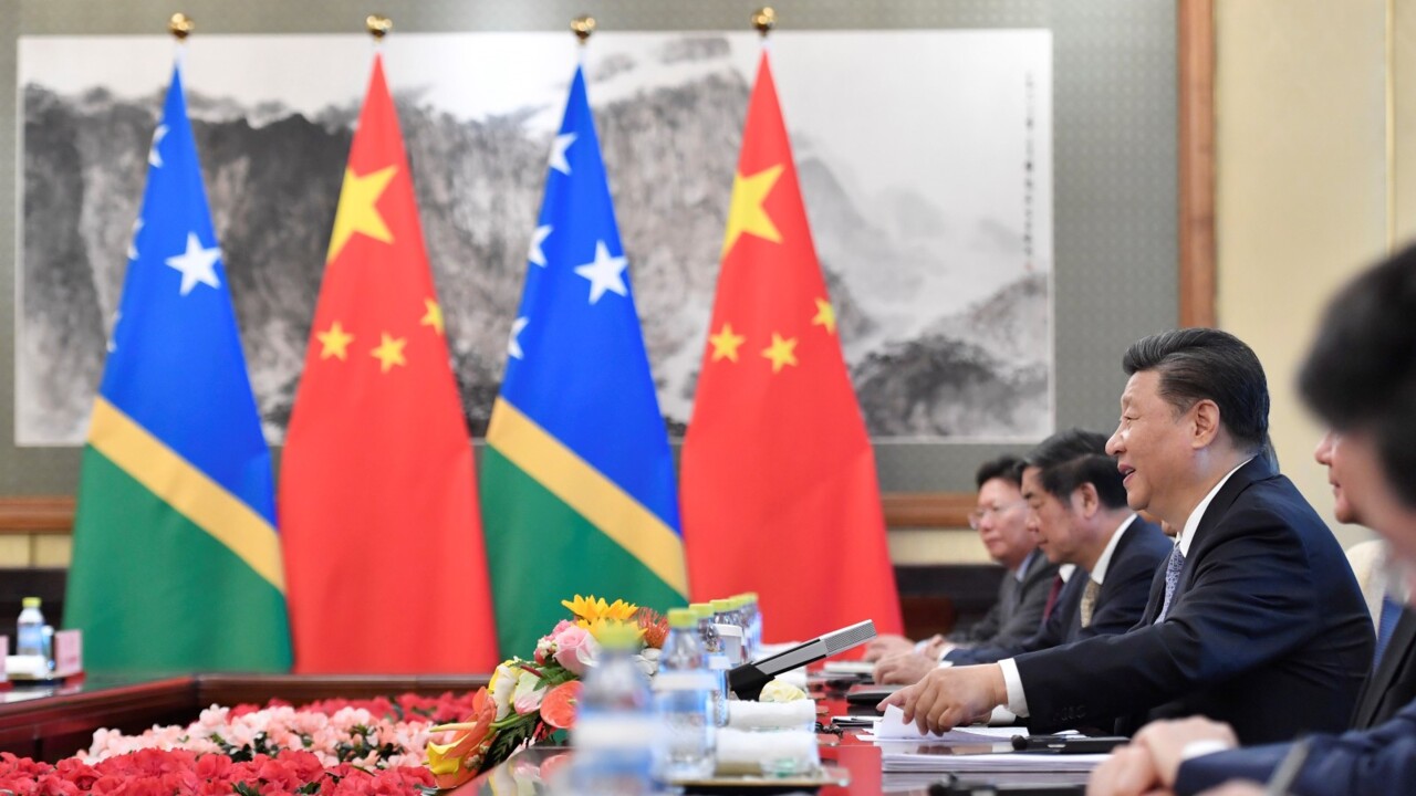 Solomon Islands PM may be 'increasingly' influenced by China