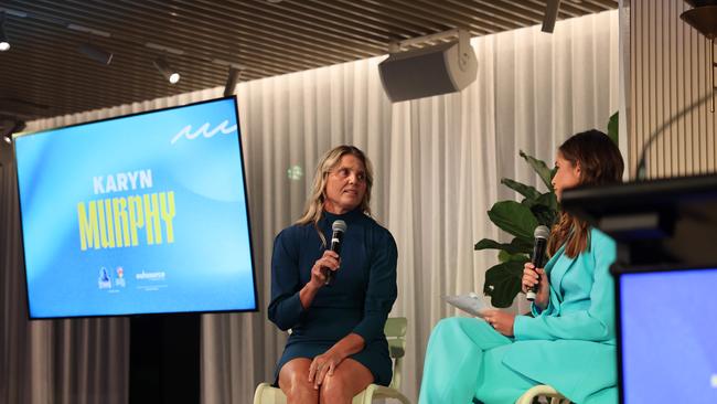Karyn Murphy at the Gold Coast Titans NRLW 2025 Season Launch at Isoletto The Star Gold Coast. Picture, Portia Large.