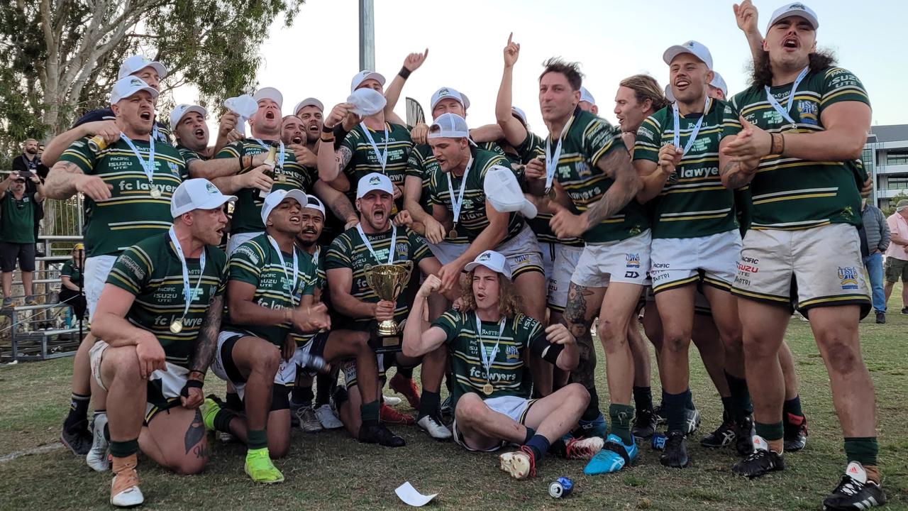 University Barbarians have claimed its first premiership since 2015 and the first under Brad Tronc with a nail biting victory over Noosa Dolphins.