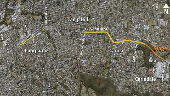 Extending the busway to Capalaba will link at least four proposed Olympics and Paralympics venues.