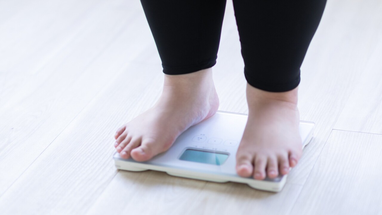 Premium Photo  Weight scales for obese people