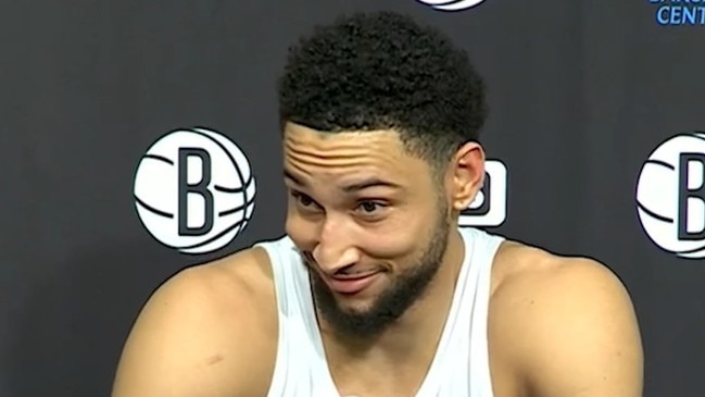 Ben Simmons' face says it all. Photo: Twitter