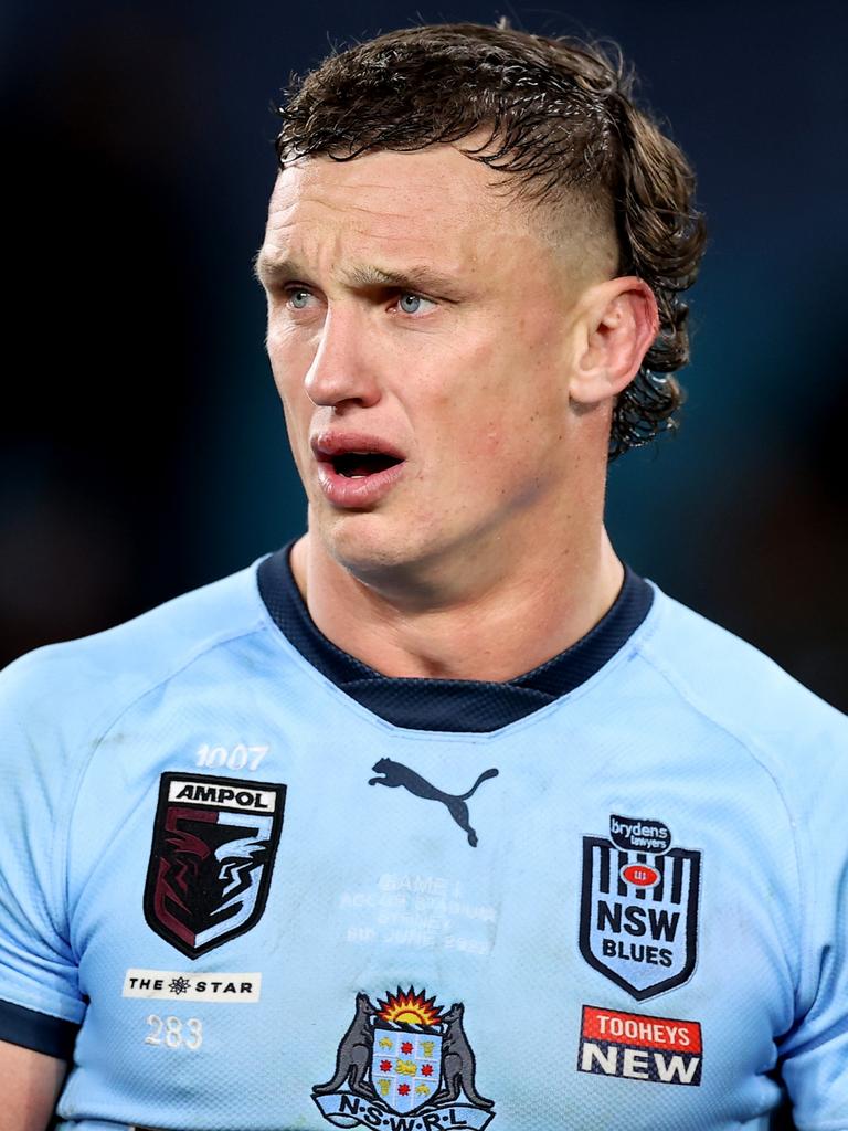 But Jack Wighton starred at left centre in Game I … so who gets the jersey? Picture: Getty Images.