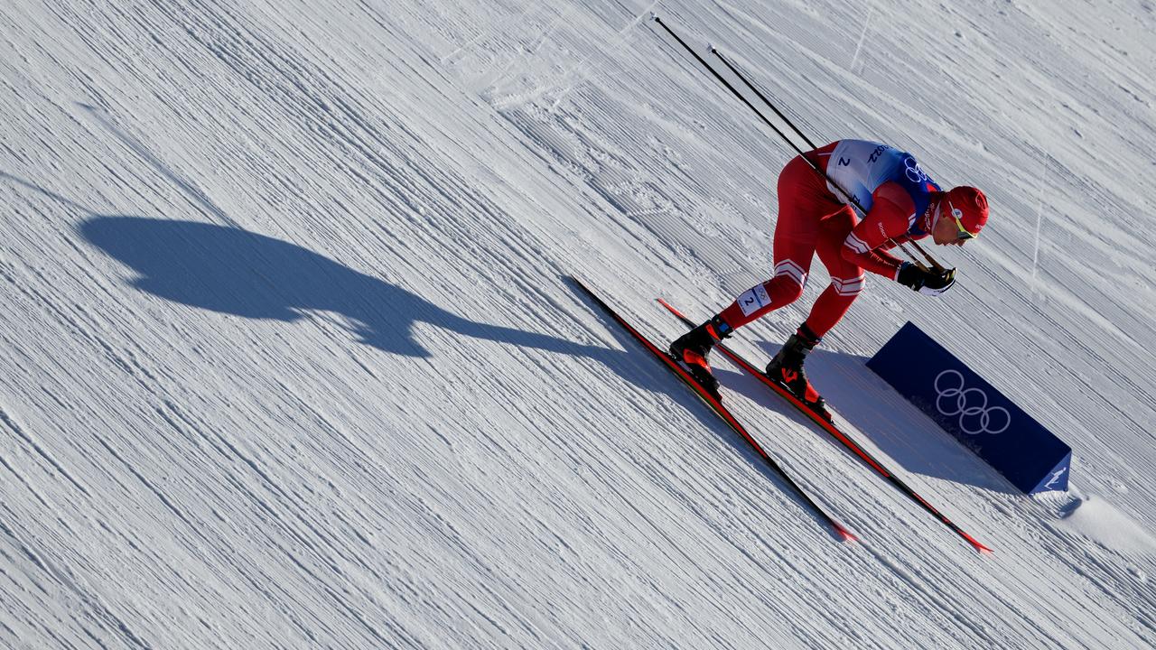 Only about 10 per cent of the snow used in Zhangjiakou for the Olympics is natural. Picture: Matthias Hangst/Getty Images