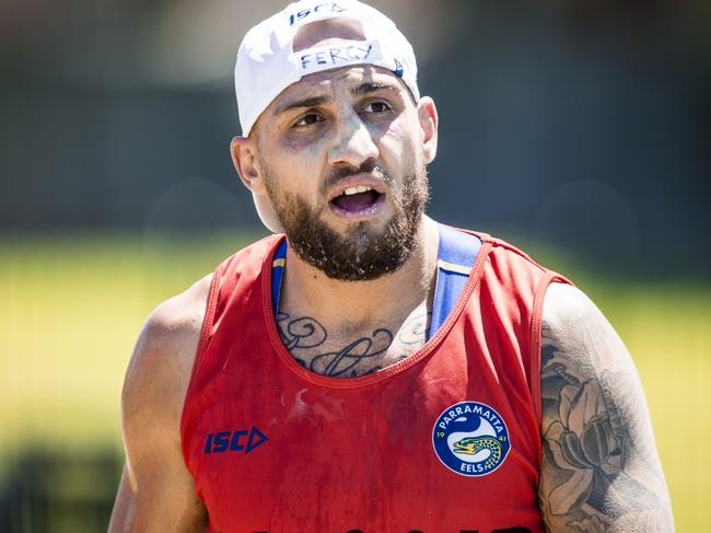 Blake Ferguson is Parramatta’s marquee recruit. Picture: Benjamin Cuevas 