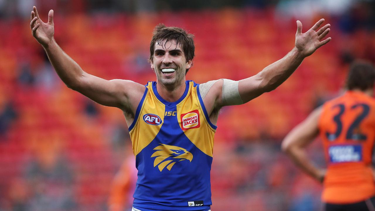 West Coast Eagles: Andrew Gaff's role change has proven successful