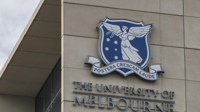 The University of Melbourne. Picture: NCA NewsWire / Daniel Pockett