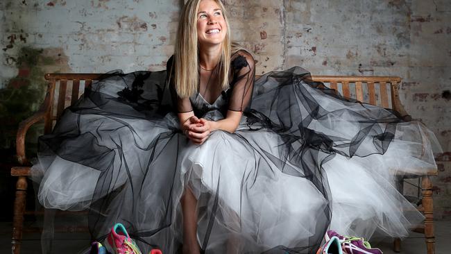 Sports Star preview - Marathon runner Jessica Trengove wearing Alexis George - MUST CREDIT - photo SARAH REED