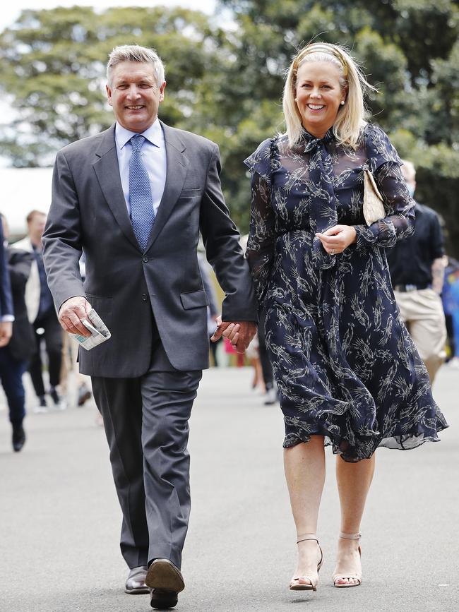 Samantha Armytage and husband Richard Lavender. Picture: Sam Ruttyn