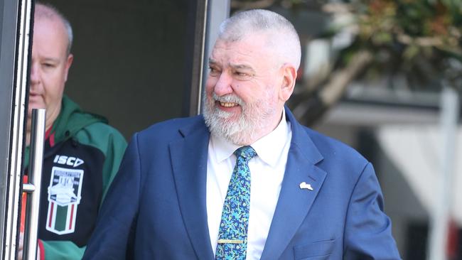 Ex-South Sydney general manager Shane Richardson Gm of football at the Rabbitohs grounds . Picture John Grainger