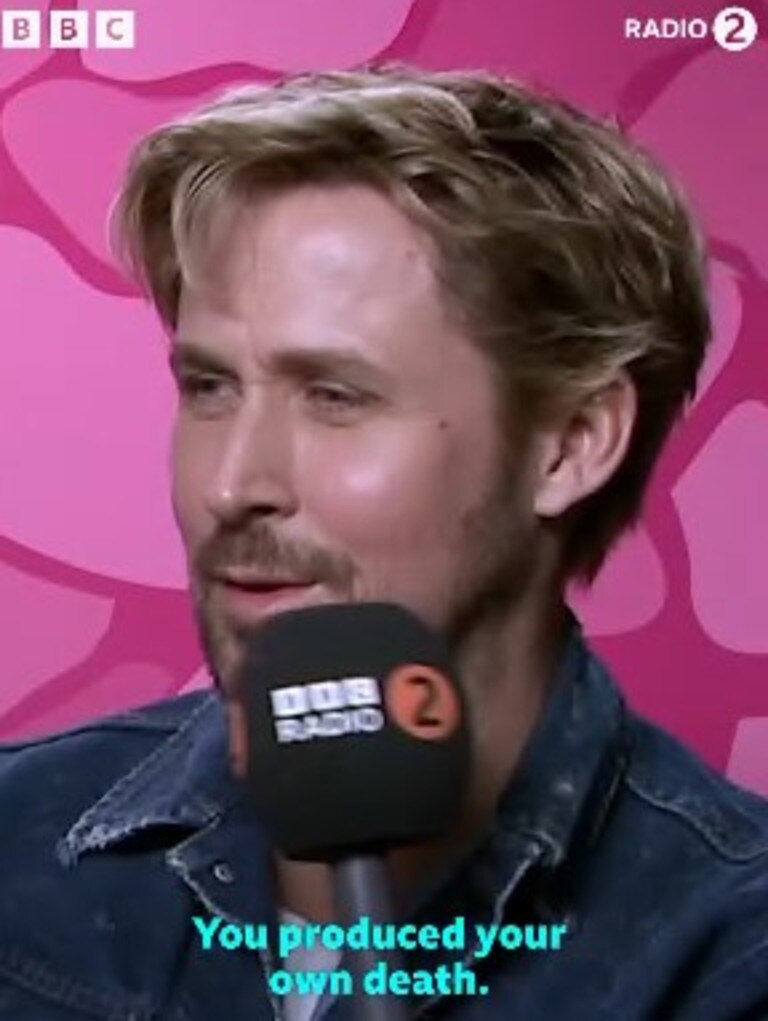 Barbie co-star Ryan Gosling was impressed. Picture: Instagram