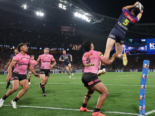 It’s not far-fetched to see both Melbourne and Penrith reaching the grand final again next season. Picture: Cameron Spencer/Getty Images