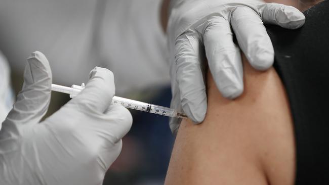 Aussies will need 60 million vaccination shots this year. Picture Joe Raedle/Getty Images/AFP