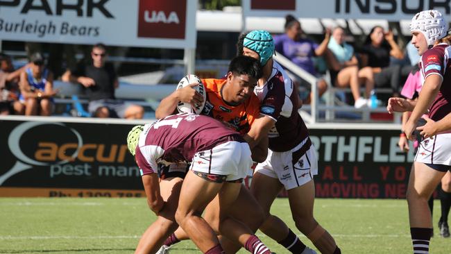 Bears v Tigers in Connell Challenge. Pic Mike Batterham