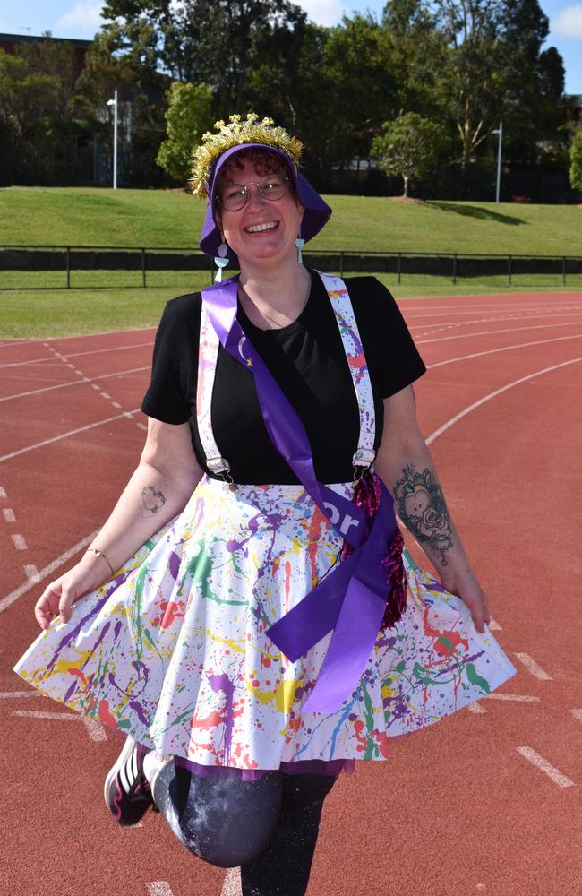 Kharlia Beck at the Sunshine Coast Relay for Life 2022.