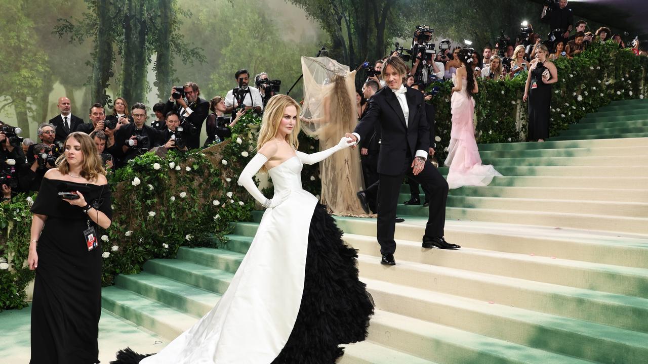 Nicole Kidman hit the carpet with her husband Keith Urban. Picture: Jamie McCarthy/Getty Images.