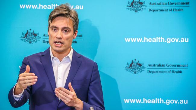 Australia’s former deputy chief medical officer and now TV guru Nick Coatsworth. Picture: Getty Images