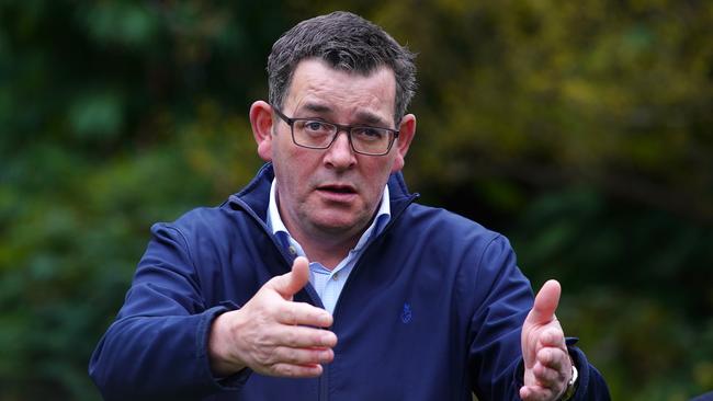 Former Premier Daniel Andrews dumped the Commonwealth Games last year after the cost of hosting exploded from $2.6bn to almost $7bn. Picture: NCA NewsWire