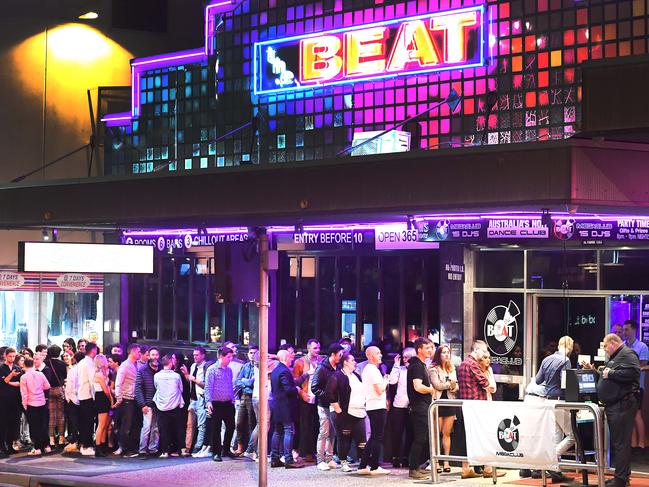 The Beat Megaclub is the longest-running nightclub in Australia. Picture: John Gass