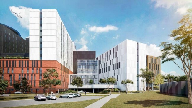 Supplied Editorial Artist impressions of the stage two redevelopment of Nepean Hospital.