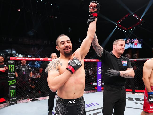 Whittaker should face either Dricus du Plessis or Israel Adesanya next. Picture: Chris Unger/Zuffa LLC via Getty Images)