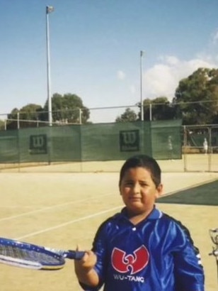 A young Nick Kyrgios.