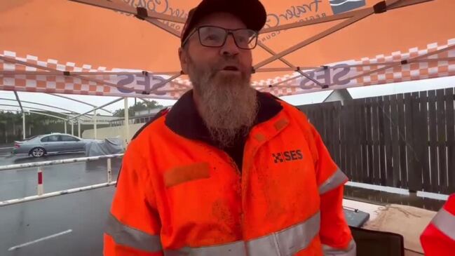 SES worker Wolfgang Hellwig has been with the SES for 16 years.