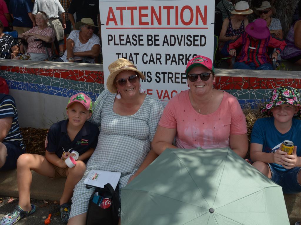 Jacob, Brianna, Rochelle and Darius at Melon Fest markets