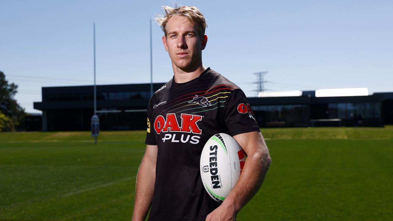 Zac Hosking ahead of their preliminary final against Melbourne Storm. Picture: Richard Dobson