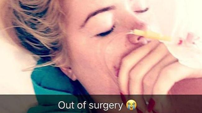 Jane’s family fears she has become addicted to cosmetic surgery since her big lotto win. Picture: Snapchat/Jane Park                        <a capiid="3a5a822c80dfb2ac05ca44404e77b4a3" class="capi-video">The cost of beauty</a>