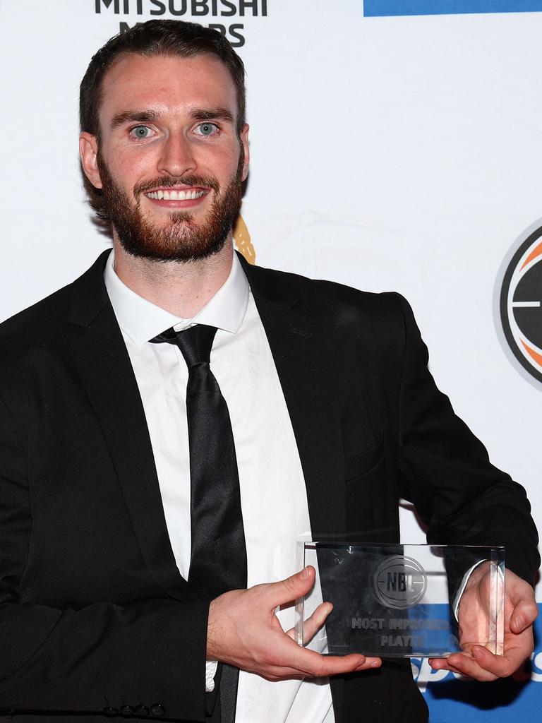 Macdonald was voted the NBL’s Most Improved Player. Picture: Getty Images