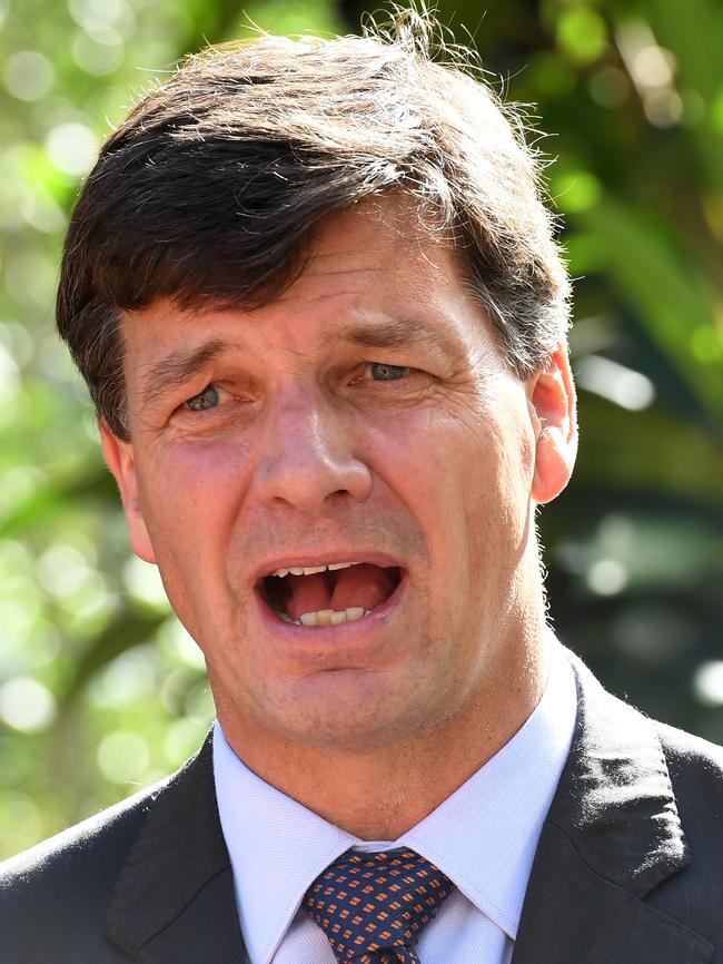 Law Enforcement Minister Angus Taylor will launch the program today. Picture: AAP