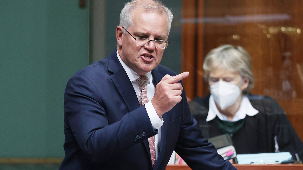 Scott Morrison in parliament this week. Picture: Gary Ramage/NCA NewsWire