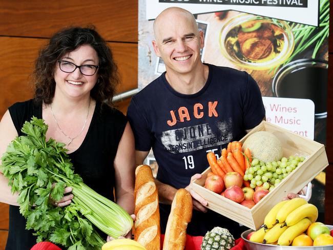 Star 104.5 morning hosts Julie Goodwin and Rabbit recently joked about how she hid under a table after accidentally ringing triple-0. Picture: Peter Clark