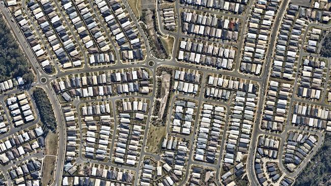 An aerial photograph of Pimpama in 2018. Photo: Nearmap