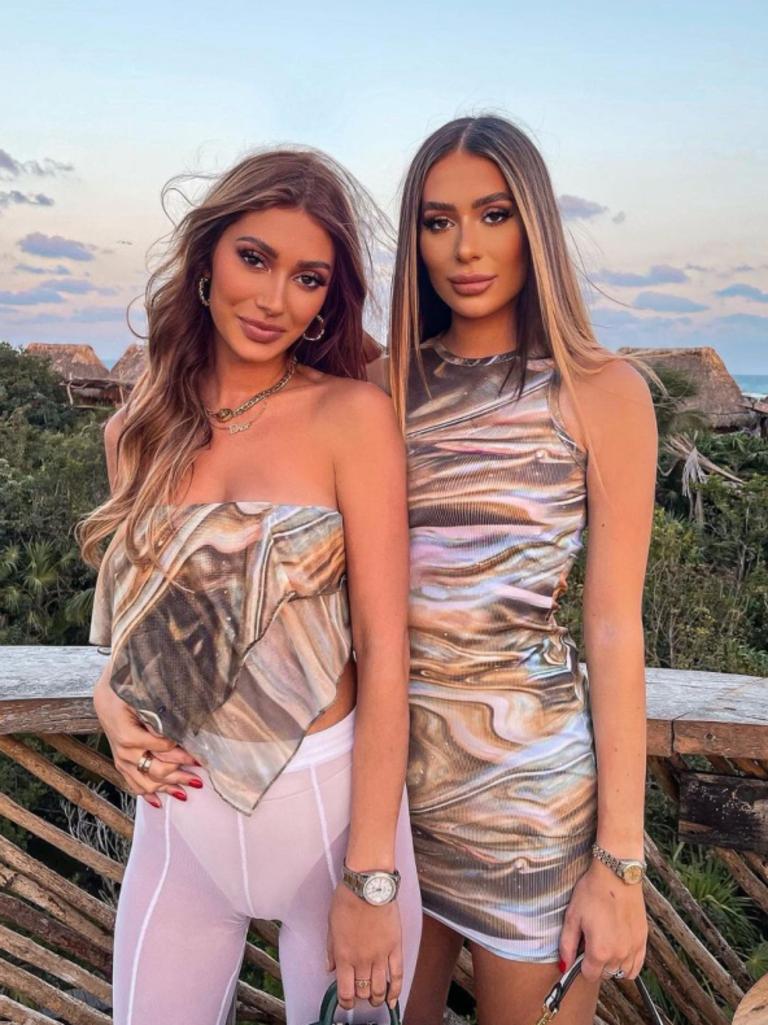 UK reality stars Demi Sims and Francesca Farago have also been holidaying there.