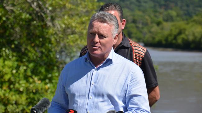 Cairns MP Michael Healy said he expected the state government to ask hard questions of Cairns Regional Council should it request further funding for the city’s water security project. Picture: Bronwyn Farr