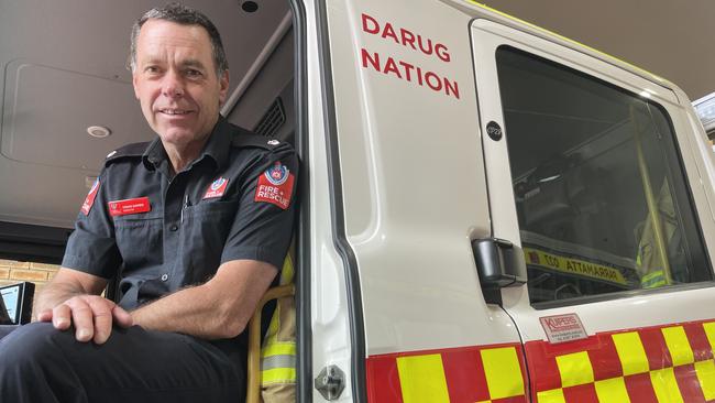 Loyal firefighter Craig Davies is retiring after 40 years on the job.