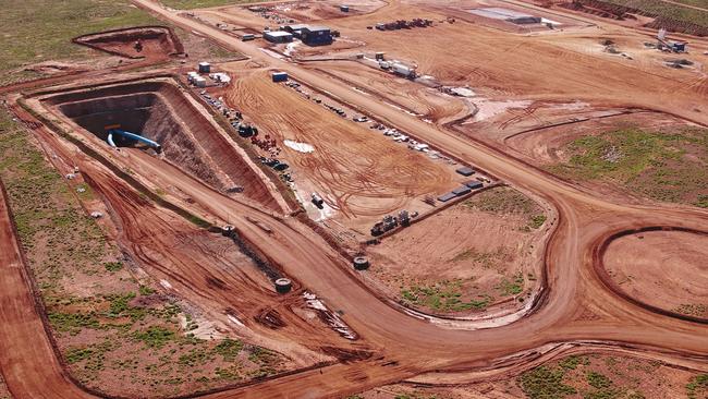 File aerial photo of OZ Minerals’ Carrapateena mine site.