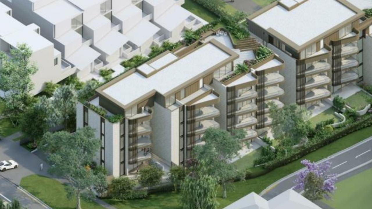 A concept image of the development at Lindfield.