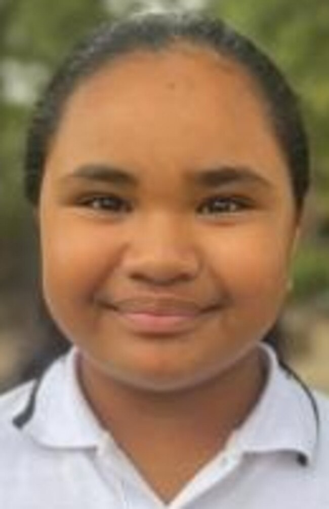 Marayong Heights Public School co-captain Genesis Niuafe