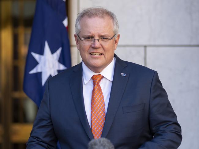 China has issued a blunt travel warning, in response to Prime Minister Scott Morrison’s announcement last week that Australia will help some Hong Kong citizens with permanent residency. Picture: Martin Ollma