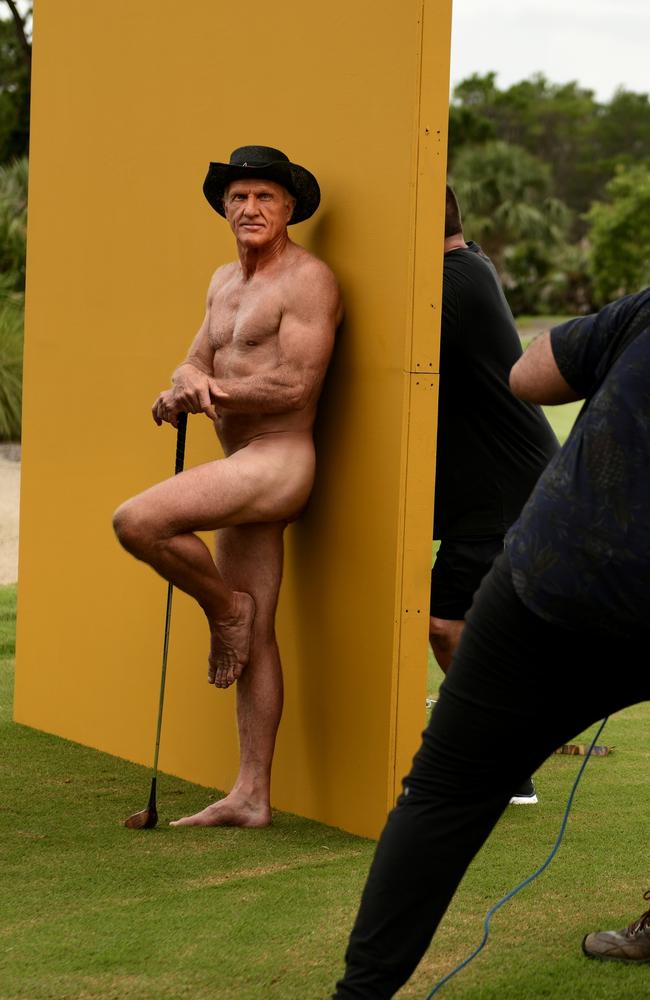 The 63-year-old posed in his birthday suit. Picture: Eric Lutzens /ESPN The Magazine